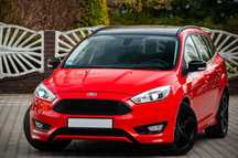Ford Focus **ST LINE** Red&Black Edition *LED*Tablet*Sam Parkuje* Perfekcyjny!!