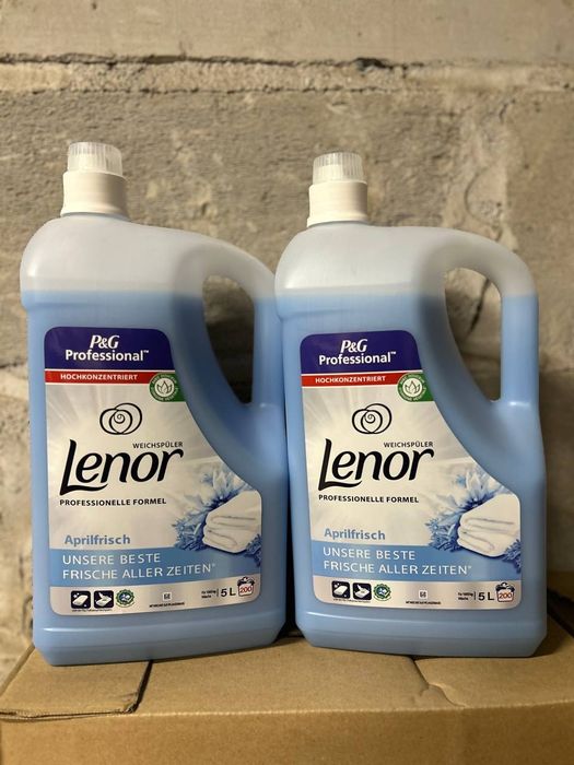 Lenor płyny do płukania 200 prań 5 L 4 L żele do prania Niemieckie