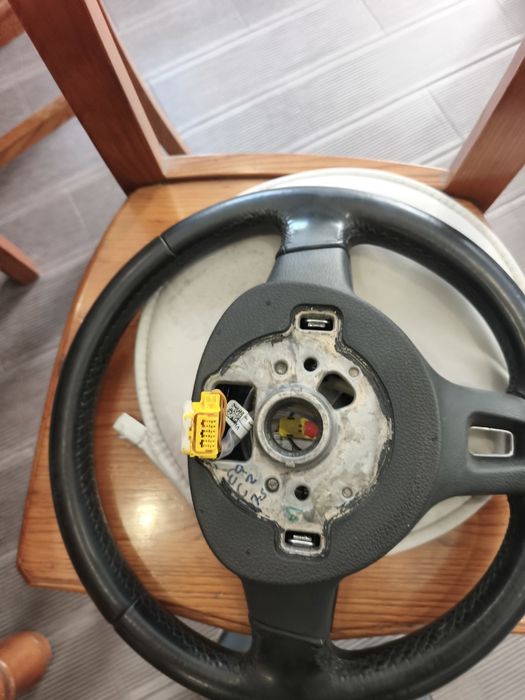 Volante golf mk7 completo com airbag