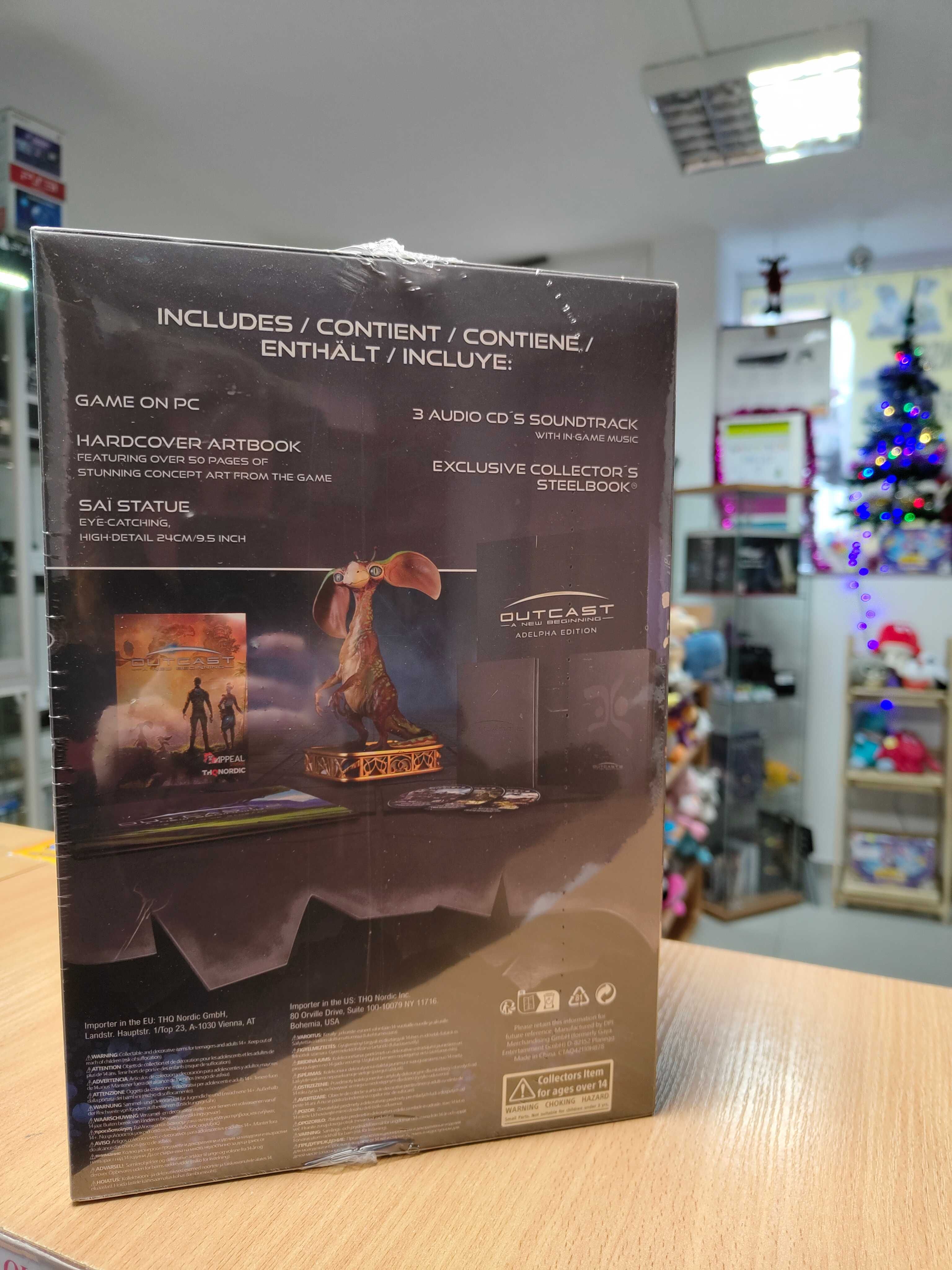 PC Outcast A New Beginning Adelpha Edition Edycja Kolekcjonerska Nowa