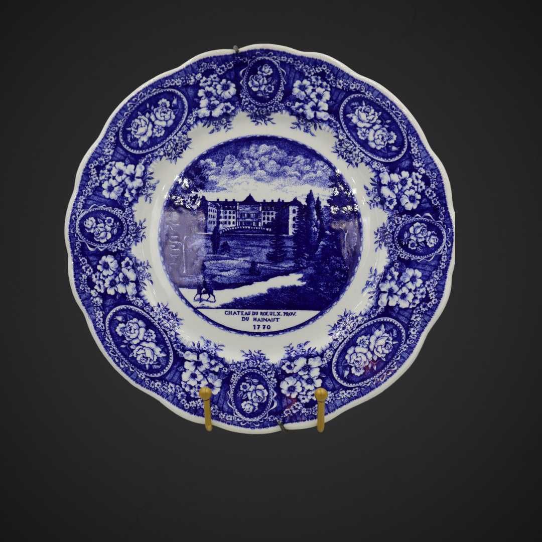 Boch Freres Keramis Decorative Plate, Limited Edition b41/051167