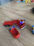 Straż lego duplo pożarna motorówka motor świecące sygnały