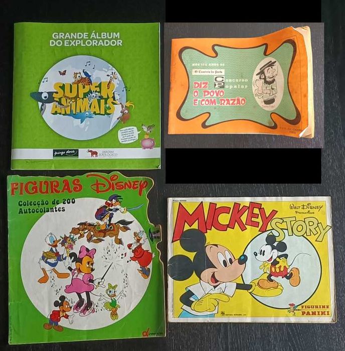 Cadernetas antigas completas