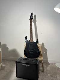 Gitara Ibanez GRX20EXB BKN i wzmacniacz Blackstar ID CORE V3