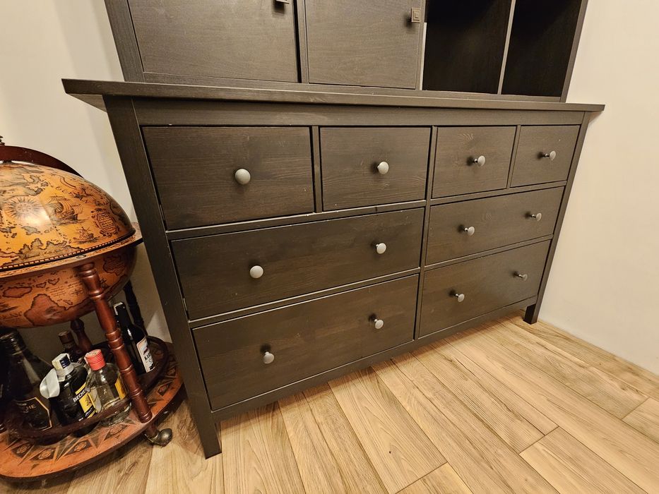 Komoda drewniana IKEA HEMNES 8 szuflad 160x96