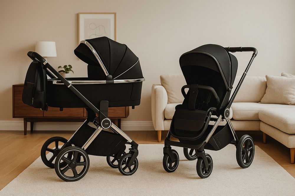 Коляска универсальная 2 в 1 Carrello Ultimo CRL-6511 NF Sable Black