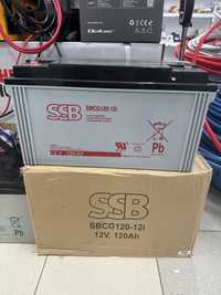 Акумулятор SSB SBCG120-12i Чистий GEL.