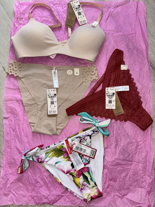 Новий комплект нижньої білизни Etam + Yamamay (купальник)