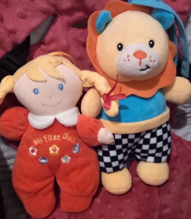 Zestaw- Duża mata dla niemowlat (1 m) + pozytywki i misie