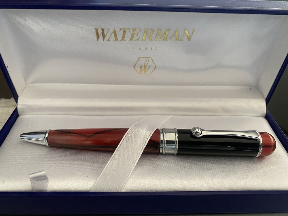 Ручка Waterman Expert Red Black у подарунковій коробці