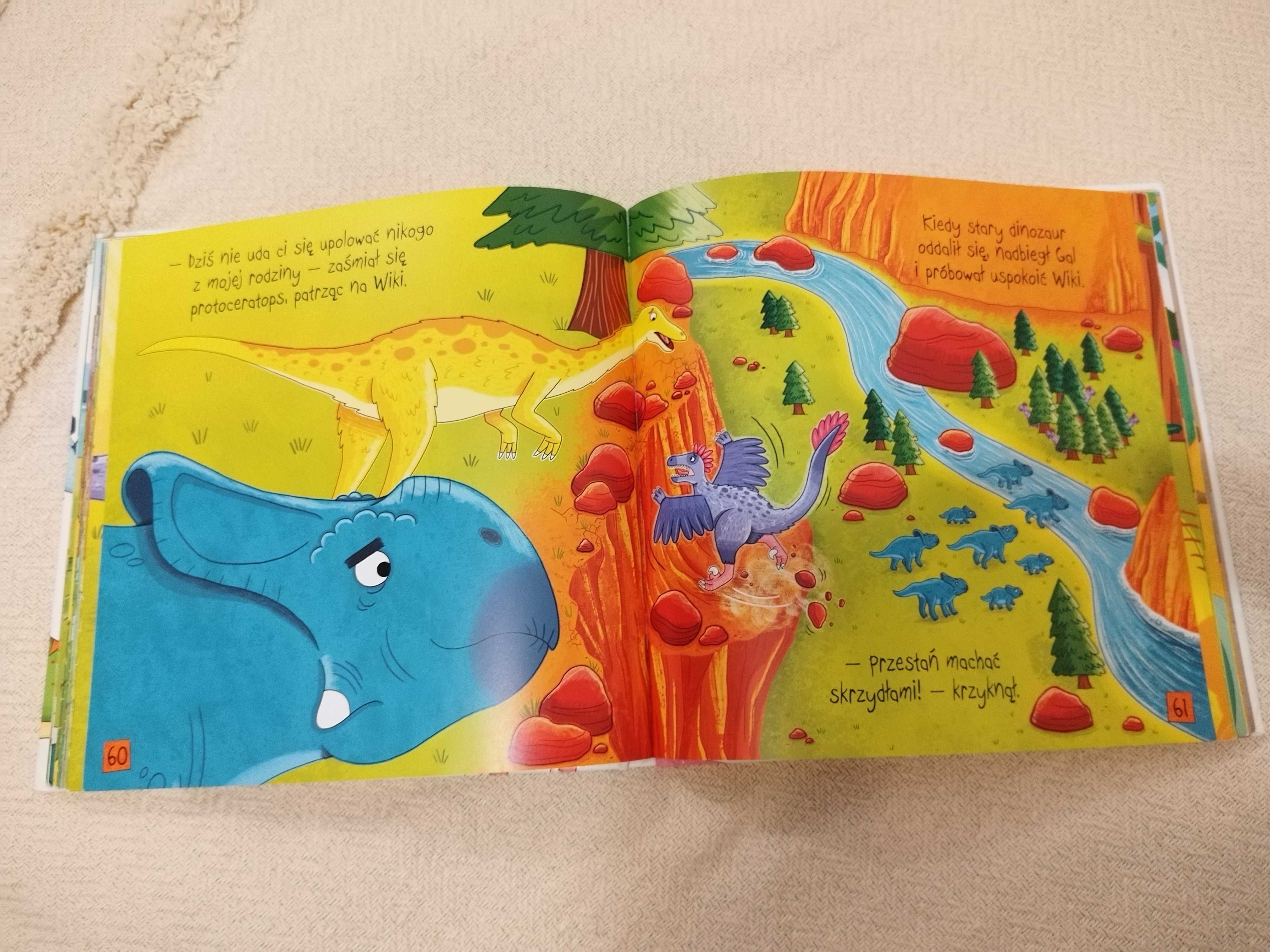 Książka dla dzieci „Przygody dinozaurów„ Fran Bromage