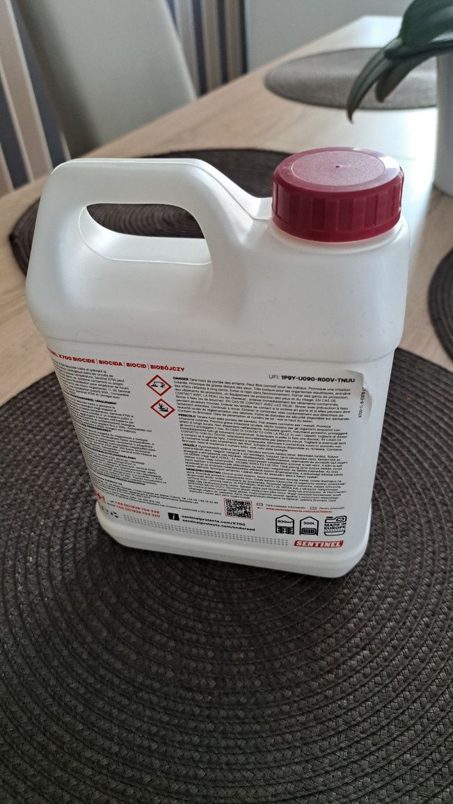 Sentinel X700 biobójczy plyn do ogrzewania podłogowego
