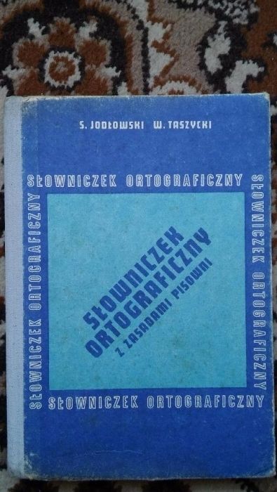 2 x Słownik ortograficzny, Saloni, Słowniczek ortograficzny, Jodłowski