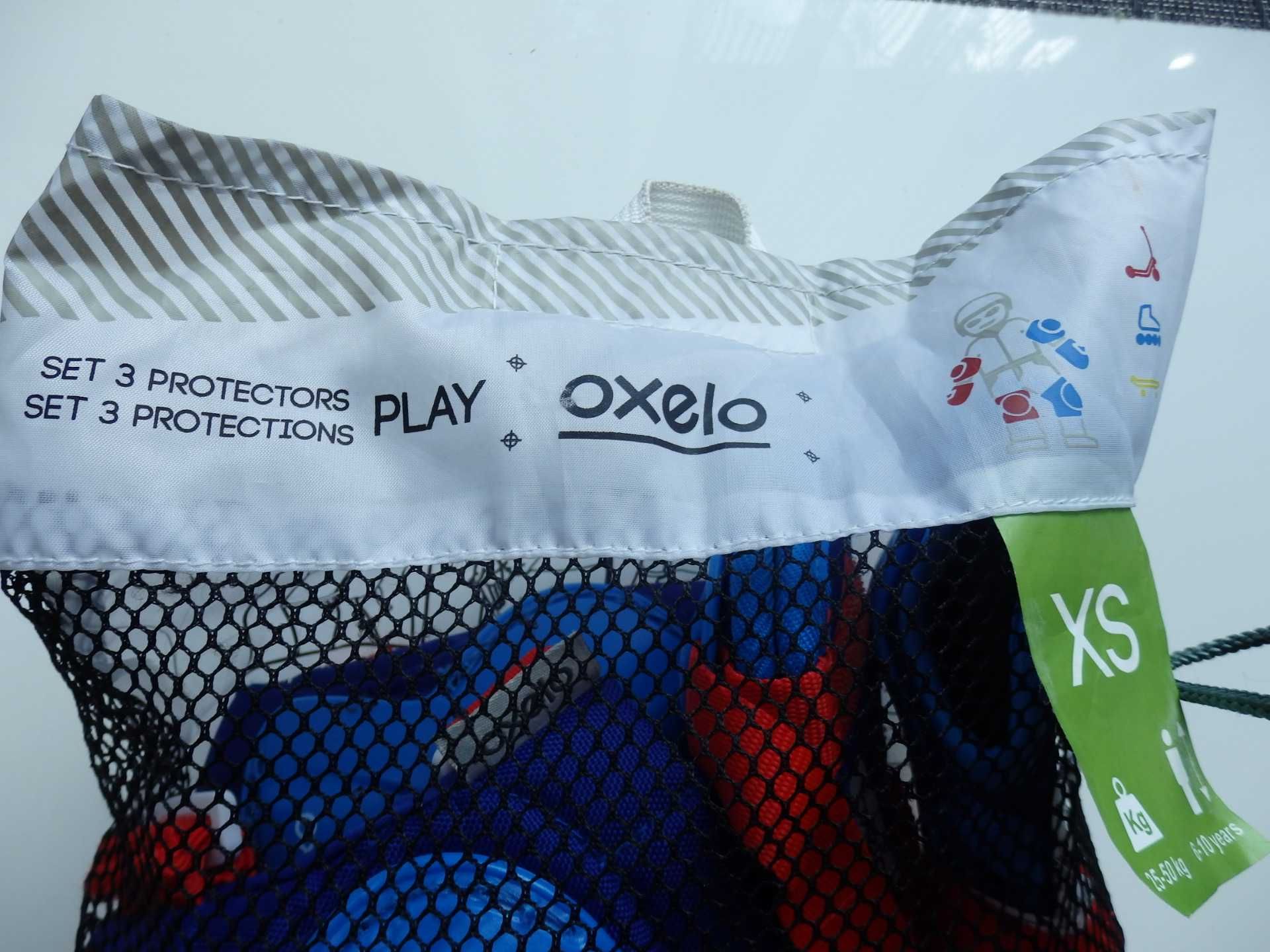 Ochraniacze oxelo xs na rolki, desekorolkę , hulajnogę