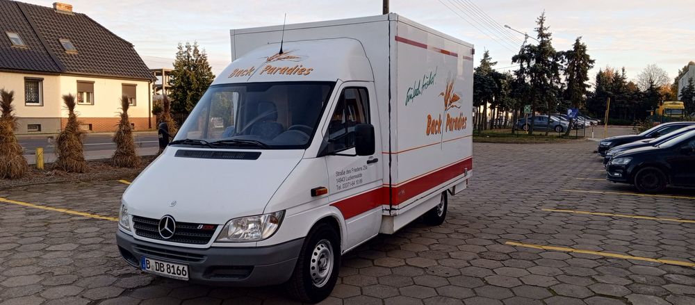 Mercedes Sprinter 208 CDI_Autosklep_Piekarnia_Z Niemiec_Okazja_