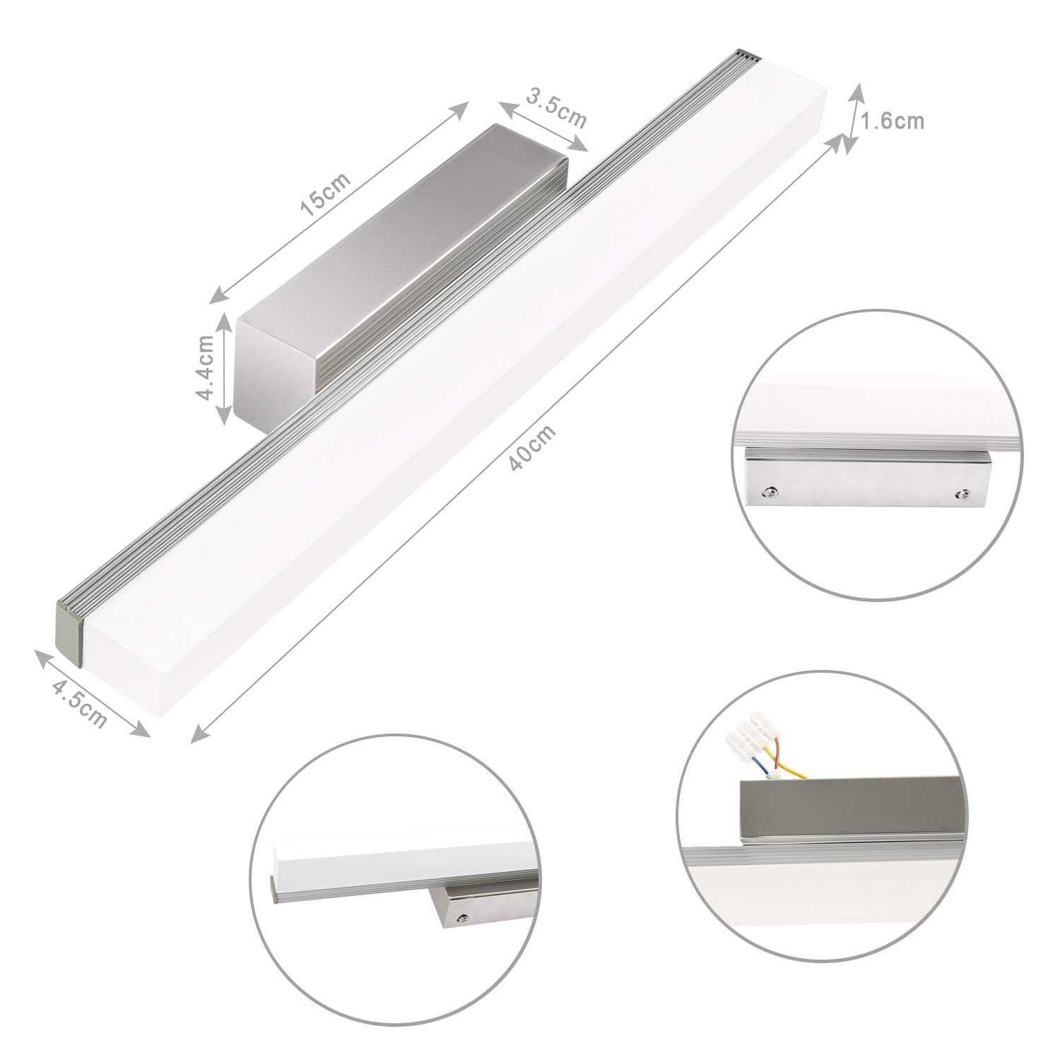 Lampa nad lustro obraz łazienkowa LED