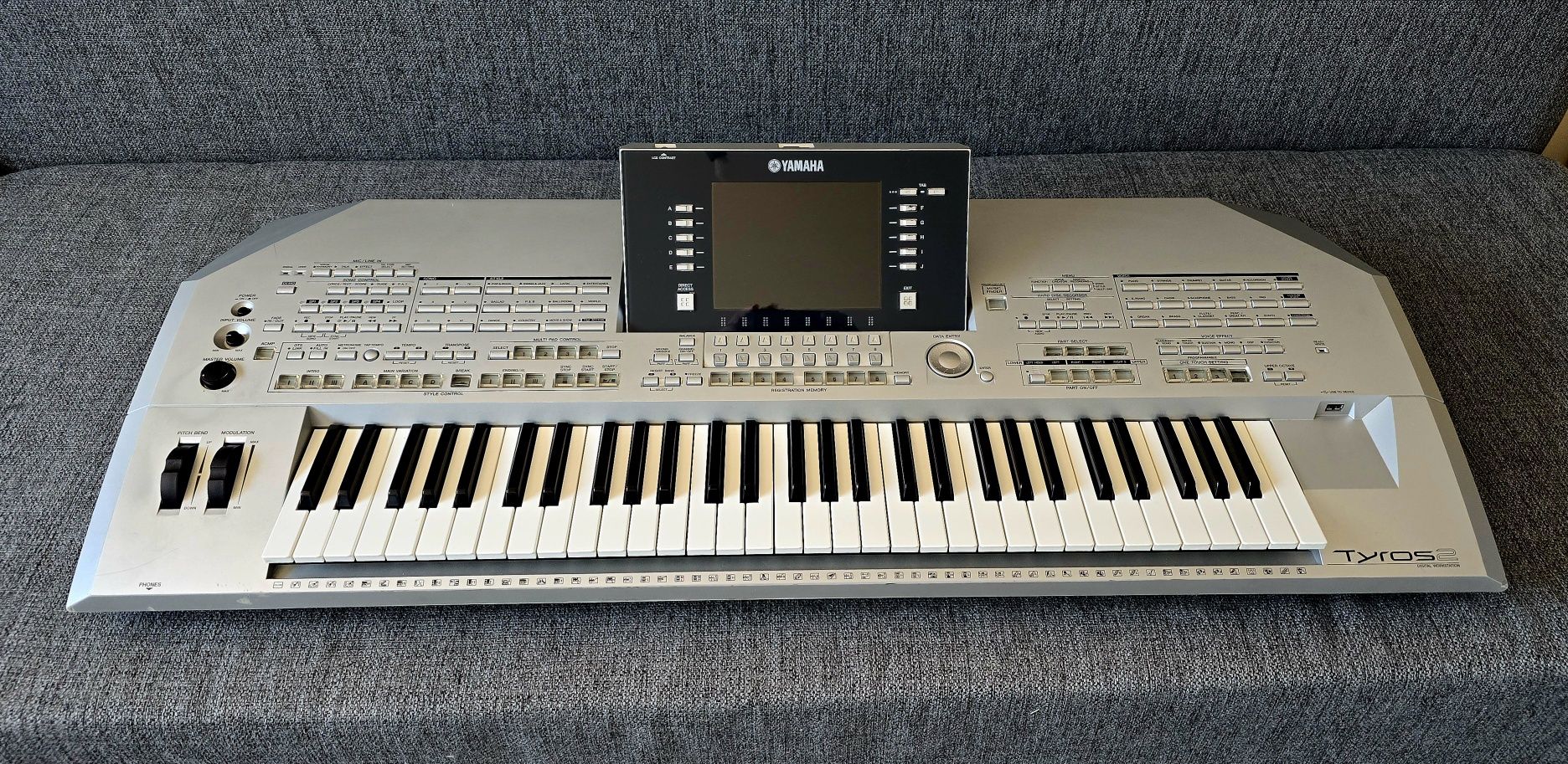 Keyboard Yamaha tyros 2