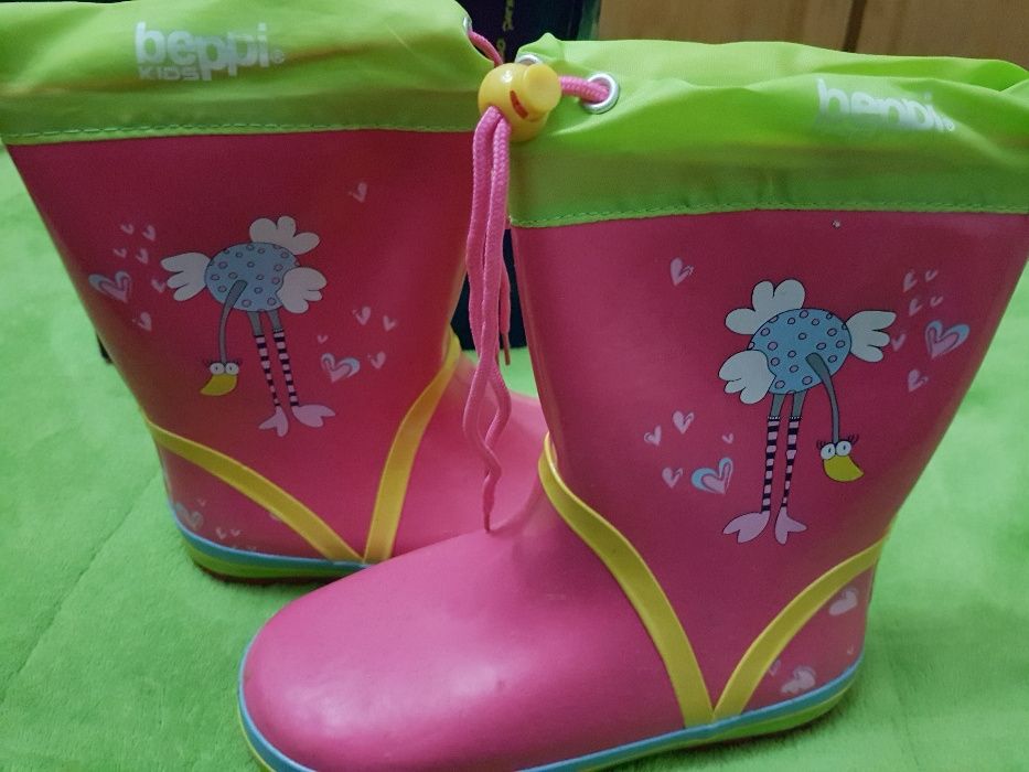 botas de borracha para criança da beppi com pelo por dentro