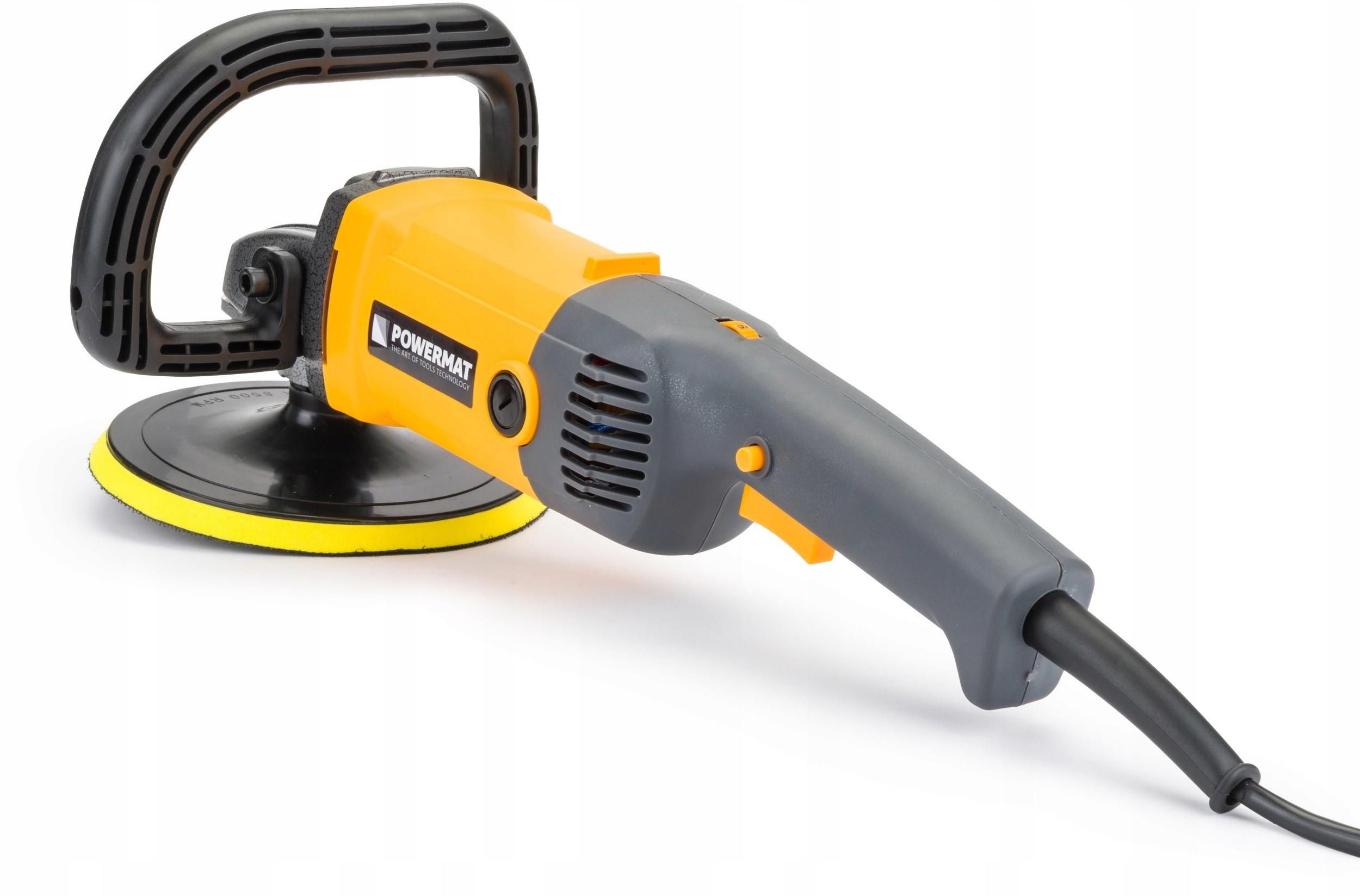 Polerka Samochodowa Do Lakieru 2600W 4X Gąbka Filc