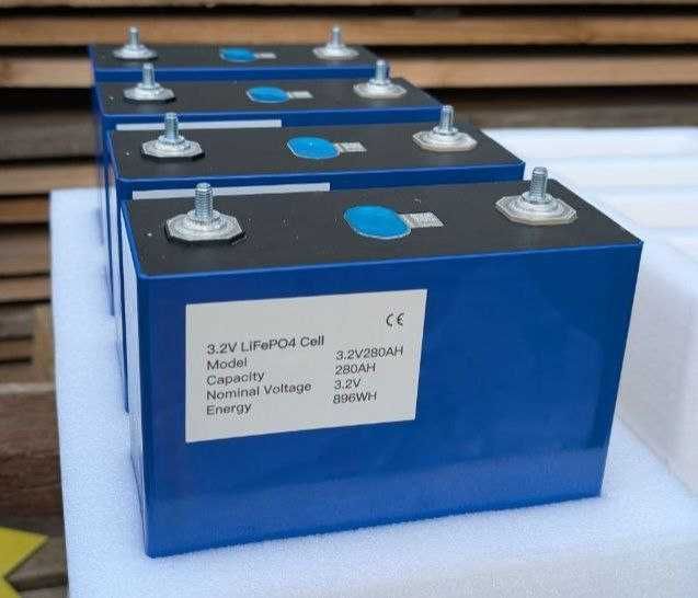 Комплект 4шт Lifepo4 Eve  280A grade A 2C original