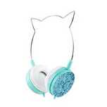 Słuchawki nagłowne CAT EAR model YLFS-22 Jack 3,5mm niebieskie