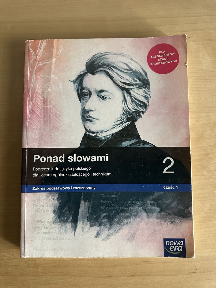 Ponad słowami 2 część 1 i 2 nowa era podstawa + rozszerzenie