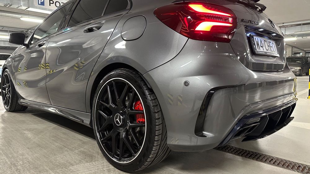 Mercedes-Benz Klasa A Salon PL, Niski przebieg, Doskonały Stan, Aero/Race/AMG Ride