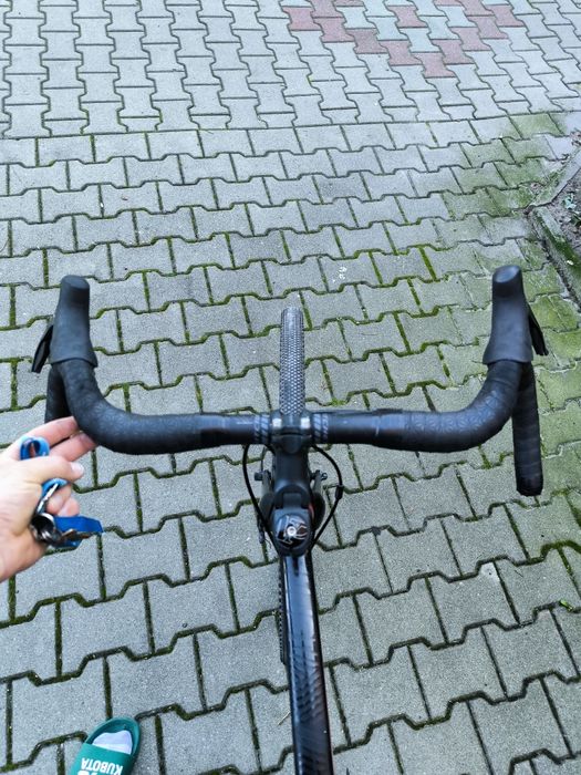 Rower Romet Aspre 1 gravel czarno czerwony Gliwice