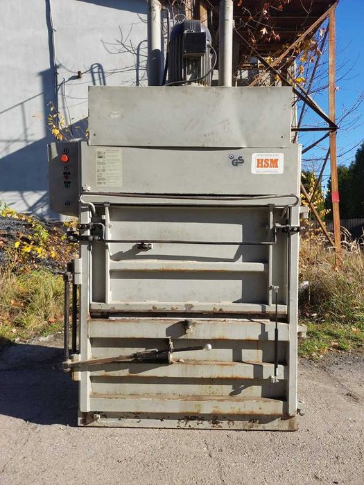 Belownica prasa do foli kartonu makulatury odpadów śmieci papieru HSM