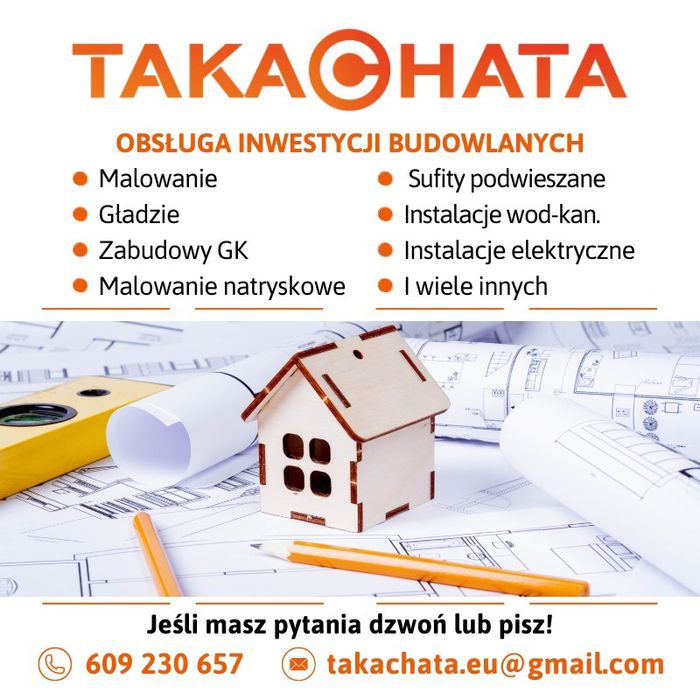 Remont Malowanie Gładzie Sufity GK Armstrong