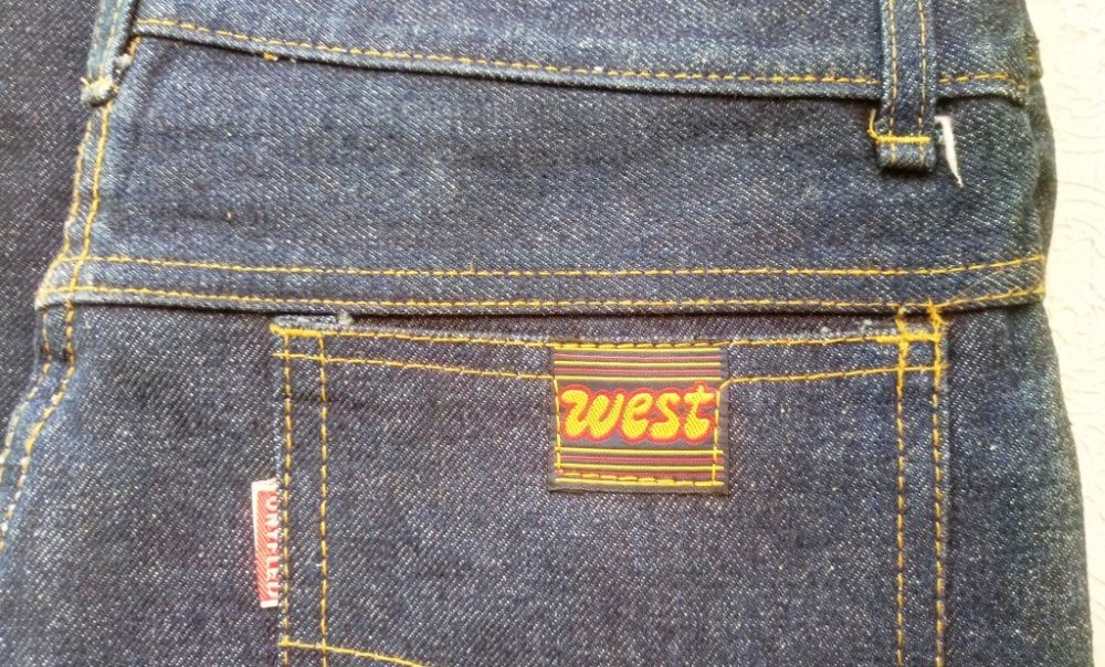 Крайне редкие винтажные джинсы WEST (Зап.Берлин)  W32 Lee,Levi's,Rifle