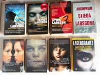 8x STIEG LARSSON Millennium Lagercrantz Co nas Człowiek Stocklassa