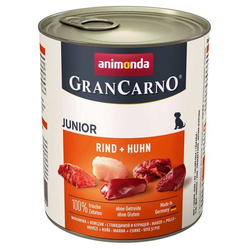 Karma dla psa mokra Animonda GranCarno Junior 800 g