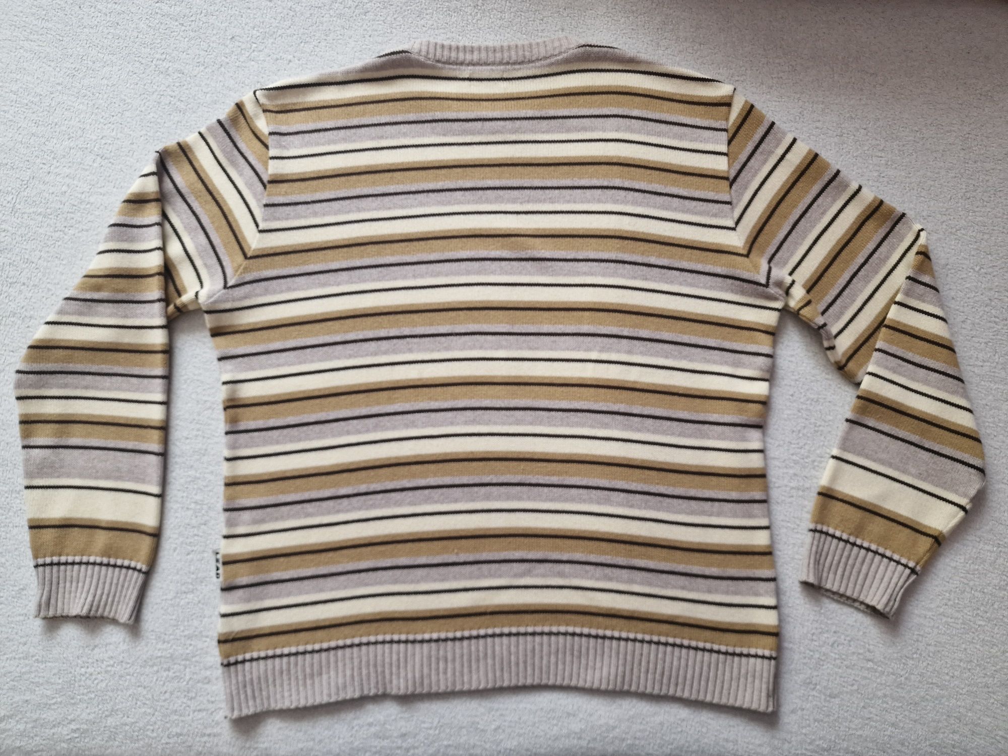 Sweter męski LEAD Knitwear XL - mało używany,  stan bardzo dobry