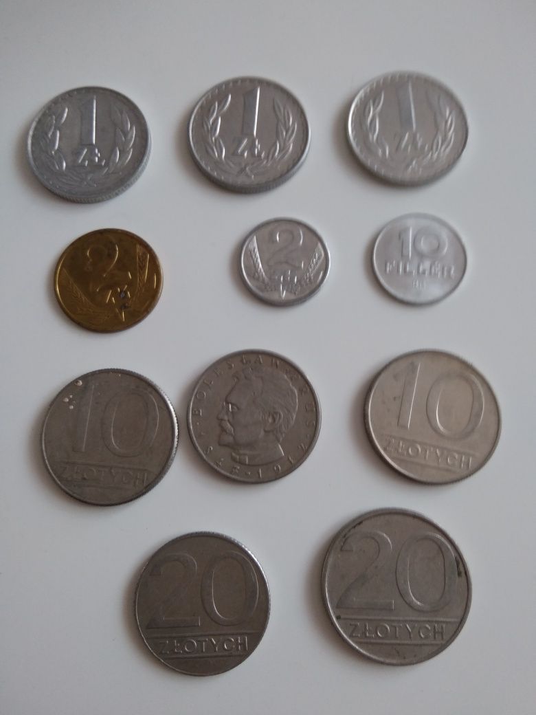 Stare monety po 1980r