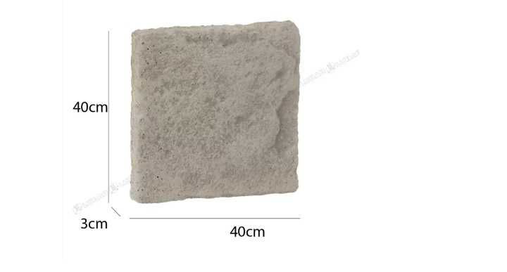 Płyta Tarasowa Wet Cast Calcario 40x40 Argento Promocja  Okazja