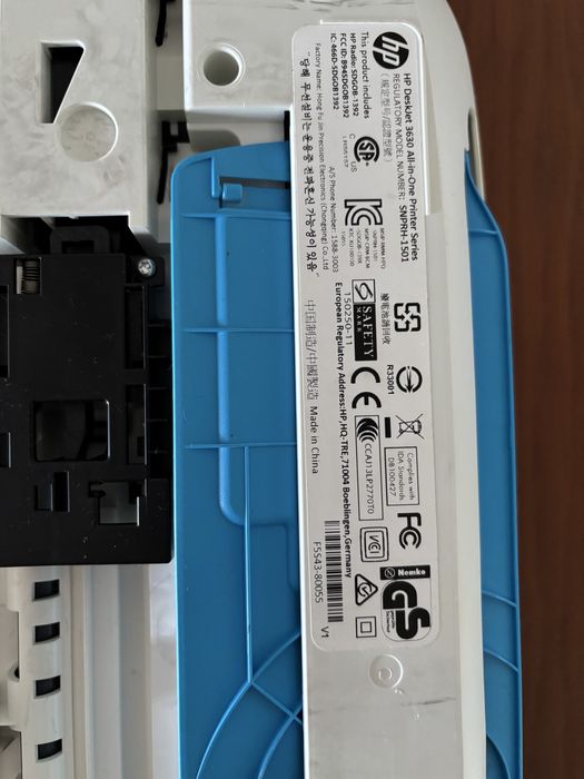 HP DeskJet 3630 All-in-One – drukarka, skaner, kopiarka WiFi