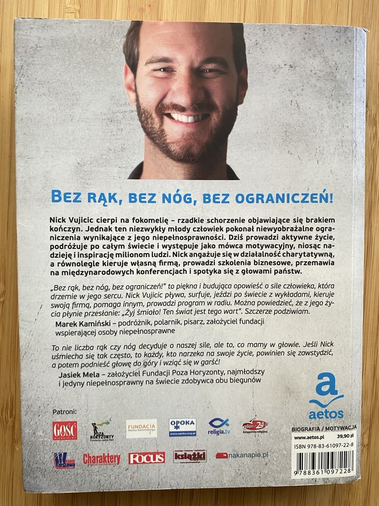 Bez rąk bez nóg bez ograniczeń! Nick Vujicic