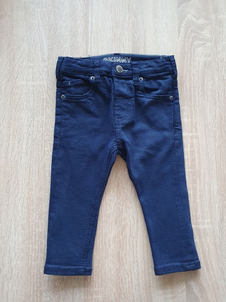 ZARA super jeansy chłopięce rurki skinny 80 cm!