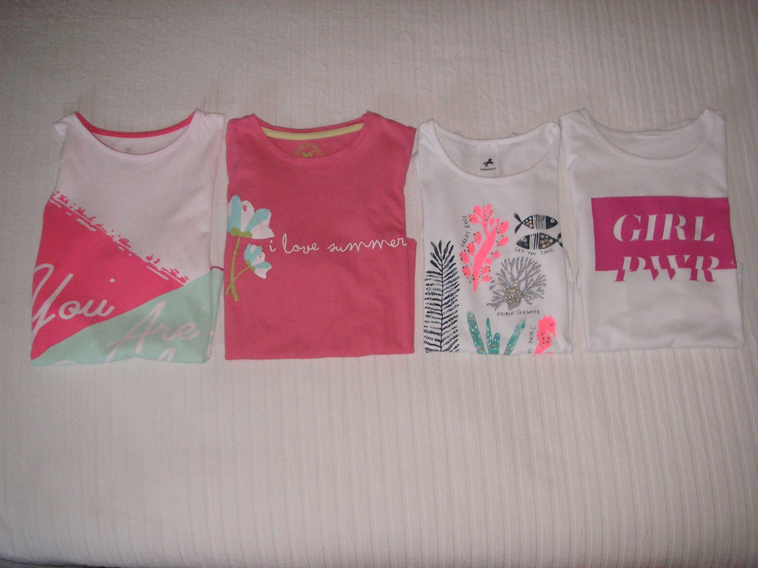 T Shirts Zippy e BS. T7/8, Palomino T-122 e Girl Power T6/7