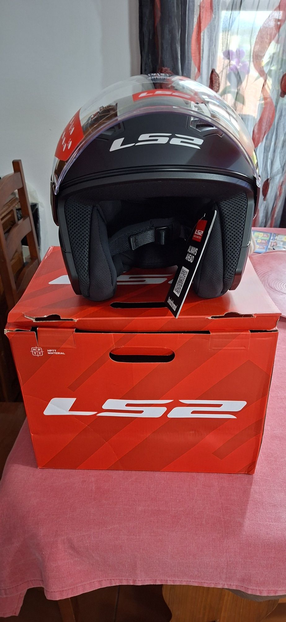 Capacete LS2 tamanho L novo nunca usado
