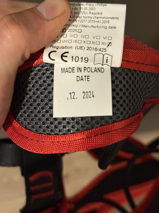 Uprząż wspinaczkowa Lhotse Buoux M-XL