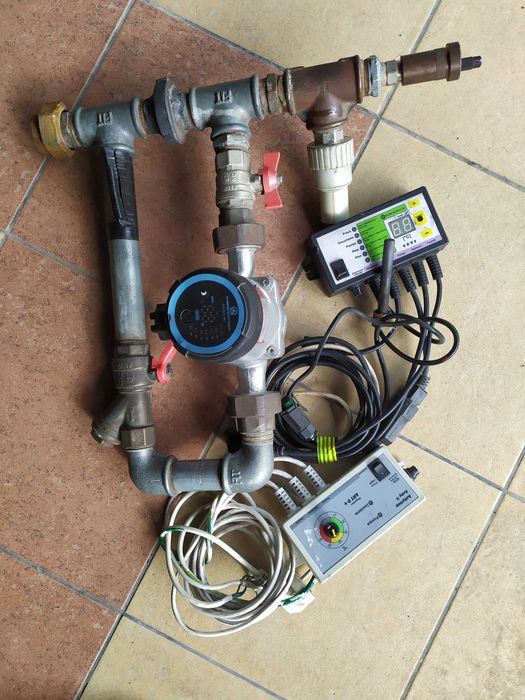 obejście poziome 1" c.o. ze sterownikami - używane