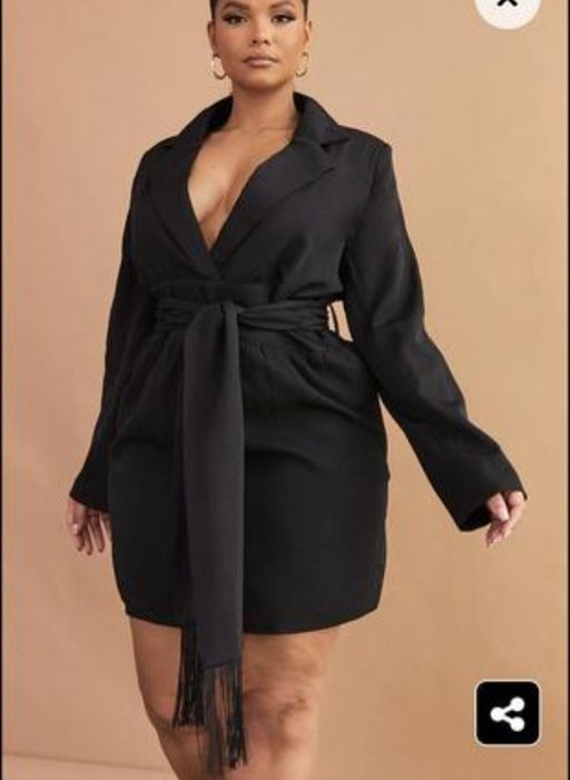 Стильна сукня блейзер р XXL-3XL