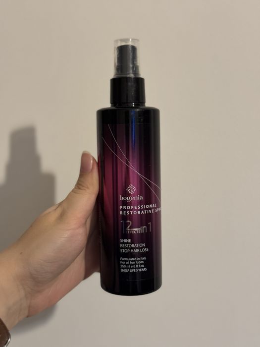 Професійний відновлюючий спрей для волосся 12в1 Bogenia Marula Oil