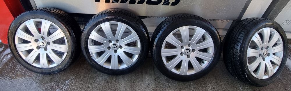 Koła Zimowe Skoda 205/50/17 Octavia Superb Audi Seat Vw 5x112 ET45