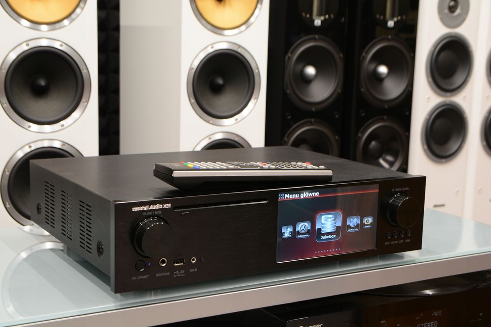 amplituner sieciowy wzmacniacz stereo Cocktail Audio CA-X35 HDD