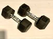 Hantle 2x 7,5 kg jak nowe