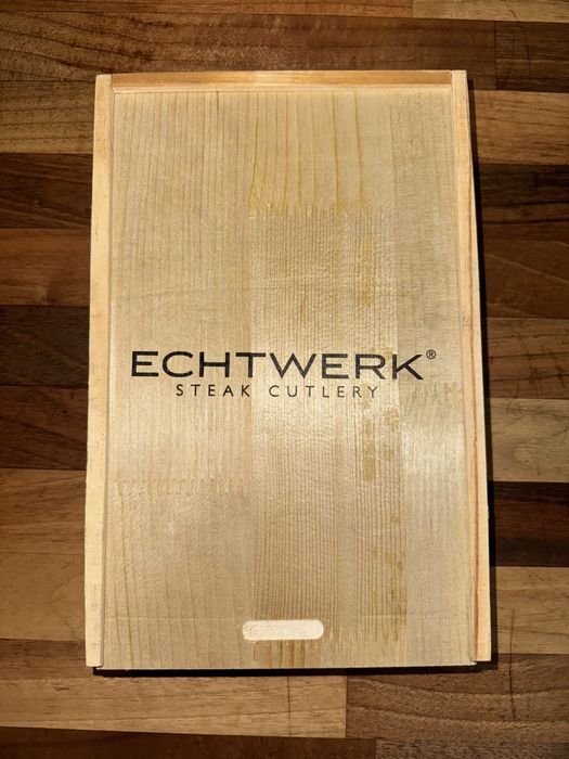 Sztućce Echtwerk Steak Cutlery do steków 12 części 6 osób