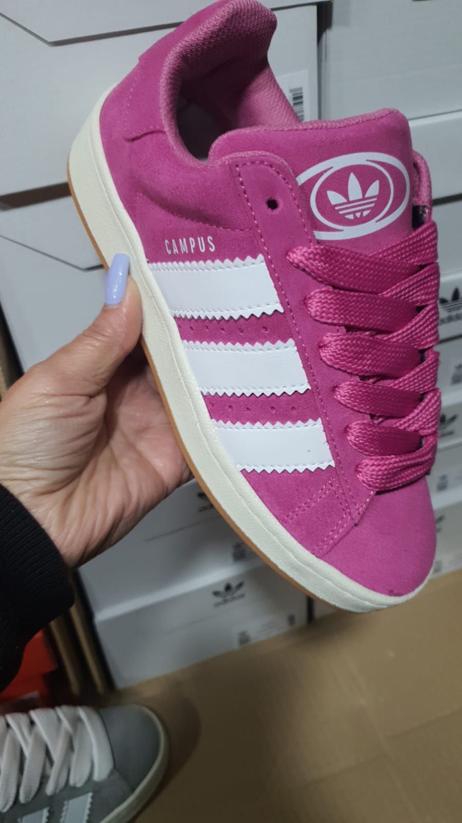 Sapatilhas Adidas Campus Rosa